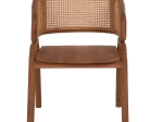 ΠΟΛΥΘΡΟΝΑ ΜΑΣΙΦ ΞΥΛΟ ΤEAK & RATTAN ΠΛΑΤΗ ΦΥΣΙΚΟ 57x62x83Υεκ.HM9402.01