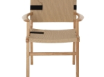 ΠΟΛΥΘΡΟΝΑ BAND RUBBERWOOD ΚΑΙ ΣΧΟΙΝΙ 62,5x60x88Yεκ.HM9324.01