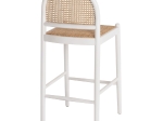 ΣΚΑΜΠΟ ΑΠΟ ΟΞΙΑ-RATTAN ΑΨΙΔΑ ΠΛΑΤΗ ΛΕΥΚΟ HM9408.03 47x46x100 εκ.