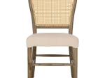 ΚΑΡΕΚΛΑ ΤΟΟΝ ΞΥΛΟ RATTAN ΥΦΑΣΜΑ HM9406.04 47x52x91,5Υεκ.