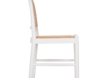 ΚΑΡΕΚΛΑ ΑΠΟ ΟΞΙΑ ΣΕ ΛΕΥΚΟ-RATTAN ΜΠΕΖ HM9407.03 43x50x87Yεκ.