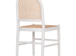 ΚΑΡΕΚΛΑ ΑΠΟ ΟΞΙΑ ΣΕ ΛΕΥΚΟ-RATTAN ΜΠΕΖ HM9407.03 43x50x87Yεκ.