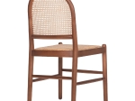 ΚΑΡΕΚΛΑ ΑΠΟ ΟΞΙΑ ΣΕ ΚΑΡΥΔΙ-RATTAN ΜΠΕΖ HM9407.04 43x50x87Υ εκ.