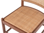 ΚΑΡΕΚΛΑ ΑΠΟ ΟΞΙΑ ΣΕ ΚΑΡΥΔΙ-RATTAN ΜΠΕΖ HM9407.04 43x50x87Υ εκ.