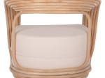ΠΟΛΥΘΡΟΝΑ DUCHESS ΑΠΟ RATTAN ΦΥΣΙΚΟ-ΕΚΡΟΥ ΜΑΞΙΛΑΡΙ HM9478 81x59x70Y εκ.