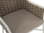 ΠΟΛΥΘΡΟΝΑ HM5858.02 ΛΕΥΚΗ ΜΕ ΣΧΟΙΝΙ ΜΠΕΖ 56x58x76Yεκ.