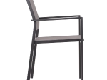 ΠΟΛΥΘΡΟΝΑ ΜΕΤΑΛΛΙΚΗ NEDAN ΓΚΡΙ ΜΕ TEXTLINE ΓΚΡΙ HM5876.02 54X54X86Υεκ.