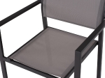ΠΟΛΥΘΡΟΝΑ ΜΕΤΑΛΛΙΚΗ NEDAN ΓΚΡΙ ΜΕ TEXTLINE ΓΚΡΙ HM5876.02 54X54X86Υεκ.