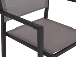 ΠΟΛΥΘΡΟΝΑ ΜΕΤΑΛΛΙΚΗ NEDAN ΓΚΡΙ ΜΕ TEXTLINE ΓΚΡΙ HM5876.02 54X54X86Υεκ.