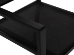 ΠΟΛΥΘΡΟΝΑ ΜΕΤΑΛΛΙΚH NEDAN ΜΑΥΡΗ ΜΕ TEXTLINE ΜΑΥΡΟ HM5876.01 54X54X86Υεκ.