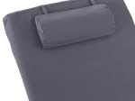 ΜΑΞΙΛΑΡΙ ΞΑΠΛΩΣΤΡΑΣ TEXTILENE 600gr/m2 ΓΚΡΙ SIFNOS HM11234.30T 196(117+1+78)x58x6Υ εκ.