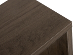 ΒΟΗΘΗΤΙΚΟ ΤΡΑΠΕΖΙ ΜΕ ΡΑΦΙΑ AMEER ΜΕΛΑΜΙΝΗ ΣΕ OLIVE GREY ΧΡΩΜΑ HM8881.12 50x17x56Υεκ.