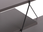 ΕΠΙΠΛΟ ΤΗΛΕΟΡΑΣΗΣ TARS HM8922.20 ΜΕΛΑΜΙΝΗ ΓΚΡΙ 120x32x33Yεκ.