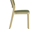 ΚΑΡΕΚΛΑ ΠΟΛΥΠΡΟΠΥΛΕΝΙΟΥ MEKO HM5934.04 ΜΠΕΖ ΜΕ OLIVE GREEN ΨΑΘΑ 41x49x102Υ εκ.