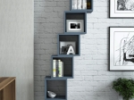 ΣΕΤ ΡΑΦΙΑ ΤΟΙΧΟΥ 5ΤΜΧ ΜΕΛΑΜΙΝΗΣ HM9519.05 ΜΠΛΕ 30x30x24Y εκ.