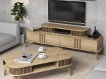 ΣΥΝΘΕΣΗ ΣΑΛΟΝΙΟΥ 2 ΤΜΧ ΦΥΣΙΚΟ OAK HM11848.01