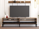 ΣΥΝΘΕΣΗ ΣΑΛΟΝΙΟΥ ΜΕΛΑΜΙΝΗΣ 2ΤΜΧ ΚΑΡΥΔΙ-BLACK MARBLE HM11855.01