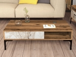 ΣΥΝΘΕΣΗ ΣΑΛΟΝΙΟΥ ΜΕΛΑΜΙΝΗΣ 2ΤΜΧ ΚΑΡΥΔΙ-WHITE MARBLE HM11855.02