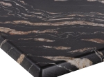 ΕΠΙΦΑΝΕΙΑ ΤΡΑΠΕΖΙΟΥ WERZALIT 60Χ60Χ3.5εκ.  BLACK GOLD MARBLE HM5229.15