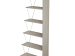 ΒΙΒΛΙΟΘΗΚΗ ΜΕΛΑΜΙΝΗΣ MINI TARS SONOMA ΛΕΥΚΟ HM2241.11 65x22-24x146Υεκ.