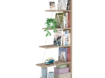 ΒΙΒΛΙΟΘΗΚΗ ΜΕΛΑΜΙΝΗΣ MINI TARS SONOMA ΛΕΥΚΟ HM2241.11 65x22-24x146Υεκ.