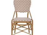 ΚΑΡΕΚΛΑ ΑΛΟΥΜΙΝΙΟΥ BAMBOO LOOK ΦΥΣΙΚΟ - ΛΕΥΚΟ HM5927.03 46x56x95Yεκ.