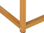 ΤΡΑΠΕΖΙ ΣΑΛΟΝΙΟΥ SAFFRON HM8975.11 ΜΕΛΑΜΙΝΗ ΛΕΥΚΟ ΜΑΡΜΑΡΟ-ΧΡΥΣΗ ΒΑΣΗ 95Χ55Χ43,5Yεκ.