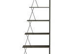 ΒΙΒΛΙΟΘΗΚΗ ΜΙΝΙ TARS HM2241.13 OLIVE GREY ME ΜΑΥΡΕΣ ΒΕΡΓΕΣ 65x22-24x146Υεκ.