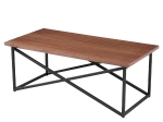 ΤΡΑΠΕΖΙ ΣΑΛΟΝΙΟΥ HM9469.02 MDF ΜΕ ΚΑΠΛΑΜΑ ΑΠΟ ΞΥΛΟ ΦΡΑΞΟΥ 120x60x45,5Yεκ.