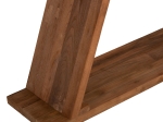 ΚΟΝΣΟΛΑ ΑΠΟ ΞΥΛΟ ΤΕΑΚ ΦΥΣΙΚΟ ΧΡΩΜΑ HM9555 220x50x90Υεκ.