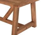 ΤΡΑΠΕΖΙ ΤΡΑΠΕΖΑΡΙΑΣ HM7922 PLUTON RECYCLED TEAK ΣΕ ΦΥΣΙΚΟ ΧΡΩΜΑ 200X100X75Yεκ.