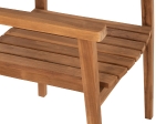 ΠΟΛΥΘΡΟΝΑ ERIETTA ΞΥΛΟ TEAK ΣΤΟΙΒΑΖΟΜΕΝΗ HM9534 ΣΕ ΦΥΣΙΚΟ ΧΡΩΜΑ 60x54x87Y εκ.