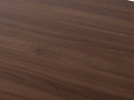ΤΡΑΠΕΖΙ ΤΡΑΠΕΖΑΡΙΑΣ JAY HM9531 MDF ΚΑΡΥΔΙ-ΜΑΥΡA ΜΕΤΑΛΛΙΚΑ ΠΟΔΙΑ 120x70x76Υεκ.