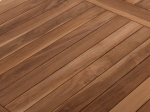 ΤΡΑΠΕΖΙ ΤΡΑΠΕΖΑΡΙΑΣ KENDALL ΠΤΥΣΣΟΜΕΝΟ HM9542 TEAK ΣΕ ΦΥΣΙΚΟ ΧΡΩΜΑ 120x80x75Yεκ.