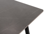 ΤΡΑΠΕΖΙ ΤΡΑΠΕΖΑΡΙΑΣ SINTERED STONE TOM HM8589.01 GREY MARBLE 120x80x76Y εκ.