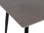 ΤΡΑΠΕΖΙ ΤΡΑΠΕΖΑΡΙΑΣ SINTERED STONE TOM HM8589.01 GREY MARBLE 120x80x76Y εκ.