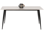 ΤΡΑΠΕΖΙ ΤΡΑΠΕΖΑΡΙΑΣ SINTERED STONE TOM HM8588.02 WHITE MARBLE 160x90x76Y εκ.