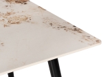ΤΡΑΠΕΖΙ ΤΡΑΠΕΖΑΡΙΑΣ SINTERED STONE TOM HM8588.03 BROWN-WHITE MARBLE 160x90x76Y εκ.