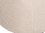 ΠΟΛΥΘΡΟΝΑ SHELLY HM8591.02 ΥΦΑΣΜΑ TEDDY ΛΕΥΚΟ-ΜΑΥΡΑ ΜΕΤΑΛΛΙΚΑ ΠΟΔΙΑ 57x55x87Yεκ.