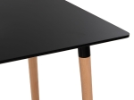 ΤΡΑΠΕΖΙ MINIMAL HM8581.02 ΜΑΥΡΟ MDF-ΠΟΔΙΑ ΟΞΙΑ ΣΕ ΦΥΣΙΚΟ ΧΡΩΜΑ- 120Χ60X74Υεκ.