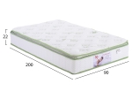 ΣΤΡΩΜΑ CONTINUOUS SPRING ΜΕ ΑΝΩΣΤΡΩΜΑ ALOE VERA 90X200 HM372.20 ΜΟΝΗΣ ΟΨΗΣ