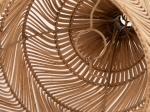 ΦΩΤΙΣΤΙΚΟ ΟΡΟΦΗΣ THEON HM7888 ΚΡΕΜΑΣΤΟ ΑΠΟ RATTAN ΣΕ ΦΥΣΙΚΟ ΧΡΩΜΑ Φ22x148Υ εκ.