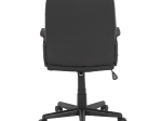ΚΑΡΕΚΛΑ ΓΡΑΦΕΙΟΥ THEONI HM1189.01 PU ΔΕΡΜΑ ΜΑΥΡΟ ΧΡΩΜΑ 55x65x100Υεκ.