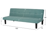 ΚΑΝΑΠΕΣ ΚΡΕΒΑΤΙ ETHAN ΣΕ ΒΕΡΑΜΑΝ ΧΡΩΜΑ HM3146.04 163x73x64Υ εκ.