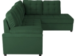 ΚΑΝΑΠΕΣ ΚΡΕΒΑΤΙ JADE HM3144.05R ΔΕΞΙΑ ΓΩΝΙΑ ΚΥΠΑΡΙΣΣΙ ΒΕΛΟΥΔΟ 250x80-180x73-88Υεκ.