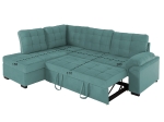 ΚΑΝΑΠΕΣ ΚΡΕΒΑΤΙ JADE HM3144.04L ΑΡΙΣΤΕΡΗ ΓΩΝΙΑ ΒΕΡΑΜΑΝ ΒΕΛΟΥΔΟ 250x80-180x73-88Υεκ.