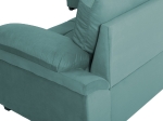 ΚΑΝΑΠΕΣ ΚΡΕΒΑΤΙ JADE HM3144.04L ΑΡΙΣΤΕΡΗ ΓΩΝΙΑ ΒΕΡΑΜΑΝ ΒΕΛΟΥΔΟ 250x80-180x73-88Υεκ.