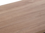 ΤΡΑΠΕΖΙ ΣΑΛΟΝΙΟΥ SHABEN HM9585.03 MDF SONOMA-ΜΑΥΡΗ ΜΕΤΑΛΛΙΚΗ ΒΑΣΗ 120x60X46Yεκ.