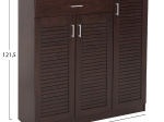 ΠΑΠΟΥΤΣΟΘΗΚΗ-ΝΤΟΥΛΑΠΑ PROΒY HM9607.01 ΜΕΛΑΜΙΝΗ WENGE 120x37,5x121,5Υεκ.