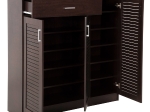 ΠΑΠΟΥΤΣΟΘΗΚΗ-ΝΤΟΥΛΑΠΑ PROΒY HM9607.01 ΜΕΛΑΜΙΝΗ WENGE 120x37,5x121,5Υεκ.